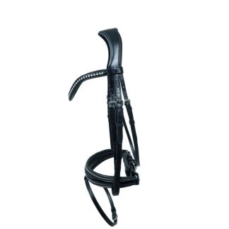 Passier Spirt bridle with rhinestone noseband