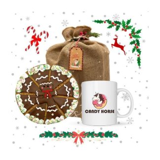 Candy Horse Christmas Cake giftbox