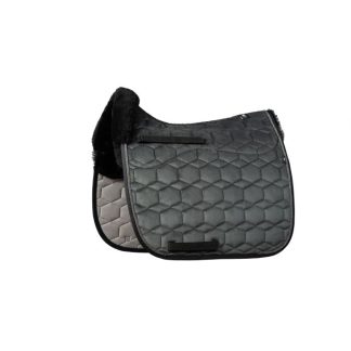 Mattes FW'24 Saddlepad Velvet Graphit Half Lined
