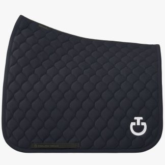 Cavalleria Toscana Circular Quilted Jersey Dressage Saddle Pad