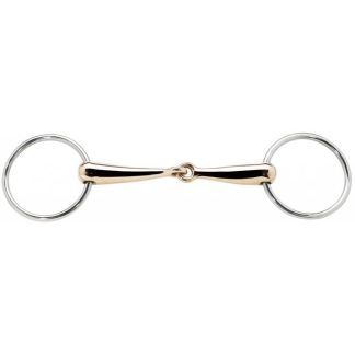 Busse loose ring jointed snaffle 18mm