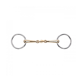 Busse Double Jointed Loose Ring Bradoon 14 mm