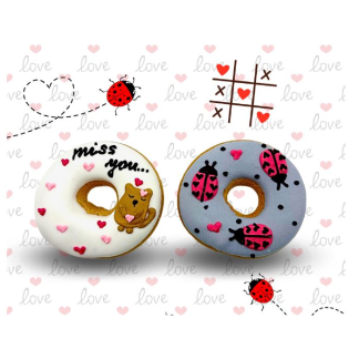 Candy Horse Valentine Donuts