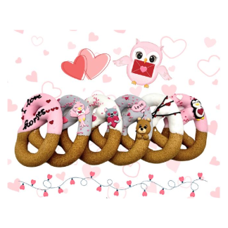 Candy Horse Valentine Pretzel