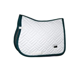 Equestrian Stockholm SS'24 Dramatic Monday Modern White Jump saddlepad