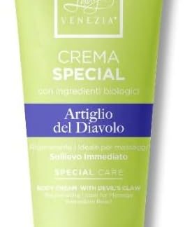 Lady Venezia I Cream Devil's Claw I Devil's Claw Anti-Inflammatory Ointment I 100 ml I Made In Italy I Devil's Claw And Arnica Montana