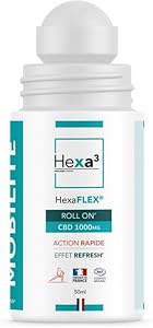 HexaFLEX® CBD Roll On 1000mg Organic Cold Effect