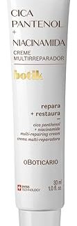 Botik Cica Pantenol + Niacinamida Creme Multirreparador Creme Multirreparador 30 ml