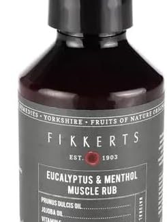 Eucalyptus & Menthol Muscle Rub 150ml Fruits of Nature FIKKERTS
