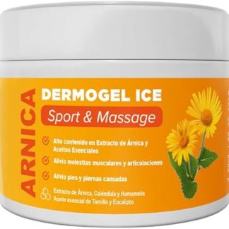 Arnica Montana Cream Gel – 300 ml – Intense Action and Cold Effect, Ideal for Muscle Massages and Joints – High Content of Arnica Extract, Calendula, Hamamelis