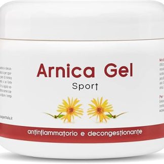 Arnica Pure Concentrated Gel 500 ml for Sportsmen, Athletes, Runners, Fitness, Cyclists - Natural Remedy for Fast Recovery from Fatigue Post Training, Race, Competition - 100% Made in Italy