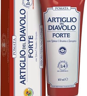 Erboristeria Magentina Strong Devil's Claw Pomade with Ulmaria Spirea and Ginger Cream 100ml