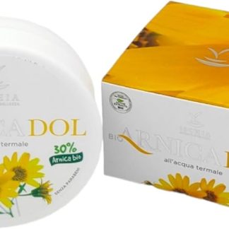 ISB Body Cream with 30% Arnica Bio 200 ml with Organic Aloe Vera based on Thermal Water from the Island of Ischia