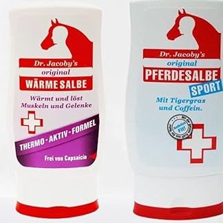 Dr. Jacoby HEISS Thermal Ointment + Ointment for Horses Sports/Ice and Hot