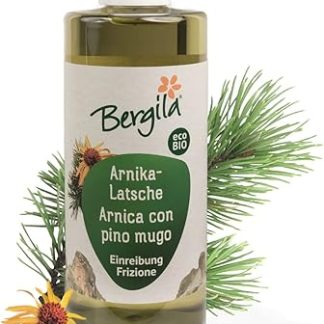 Bergila Arnica Clutch with Mountain Pine 250 ml ECOBIO – 100% Natural Organic Raw Material – Controlled and Certified Quality