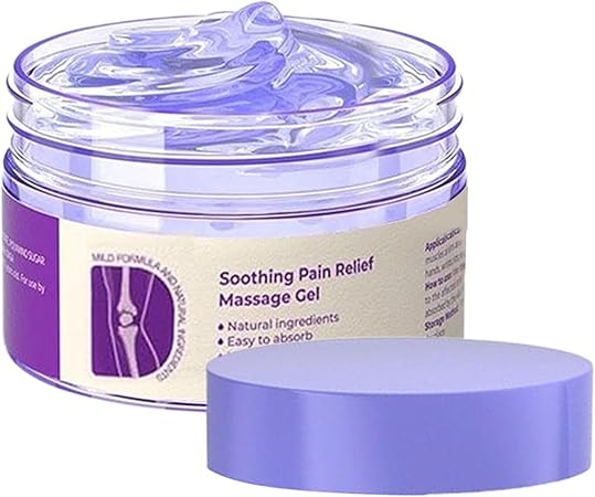 Turmeric is Emu Oil Soothing Pain Mass-Gel, Natural Soothing Turmeric Cream, Professional Purple Joint Pain Gel,