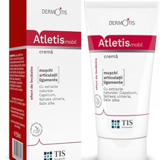 AtleTIS Pre-Sport Soothing Warming Activating Sports Cream, Pre and Post Training, Muscle Recovery Post Strain, Tensions and Tensions, Relaxes Muscles, Pain Relief and Injury Ointment