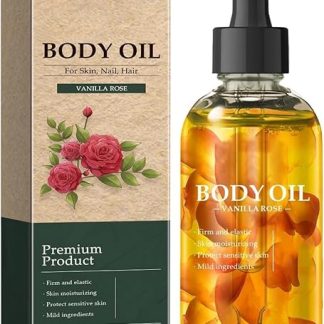 Olio per il corpo, olio per massaggio corpo dopo la doccia, idratante corpo per pelle secca, nutre i capelli, riduce la pelle secca, adatto a tutti i tipi di pelle