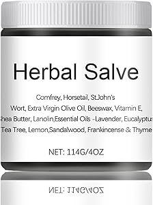 Organic Herbal Salve Joint Care Natural Organic Ointment Improves Mobility Reduces Swelling for Older Adults Soothes Joint Muscle Discomfort, Wounds, Bruises