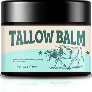 Beef Tallow, crema per la pelle naturale, per il viso e il corpo, 50 ml, per tutti i tipi di pelle, idratante intensamente e lenitivo