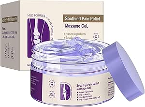 Ourlyard Turmeric & Emu Oil Joint Soothing Pain Relief Massage Gel, Purple Gel Joint Pain Relief, Joint Flexibility Cream, Turmeric Cream for Joint Massage