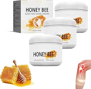 Bee Venom Cream for Bone Pain Relief, Bee Venom Cream for Healing Pain and Bone, Bee Venom Cream for Joint Relief (3pcs)