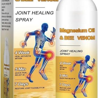 Olio di magnesio veleno d' spray curativo articolare, olio di magnesio e veleno d' spray, 100 ml per articolazioni in rilievo, per schiena, collo, ginocchia, mani