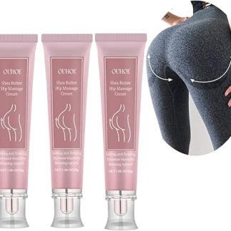 Crema per l'ingrandimento dei glutei sexy, 3 pezzi,previene il rilassamento rassodante,il sollevamento ingrandisce le cellule di grasso dell'anca,il massaggio del culo per la cura del corpo