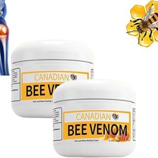 Canadian Bee Venom for Bone Pain Relief, Bostore Canadio Bee Venom Cream, Joint and Bone Cream, Beevana Bee Venom, Relieves Joint Health (2 Pack)