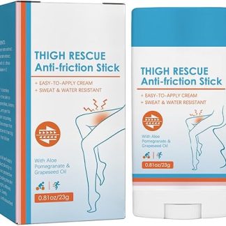 Anti-Chafing Cream Thighs Stick Anti Rubbing Stick Anti-Chafing Thighs for Men and Women Reduces Friction and Skin Irritation Resistant Waterproof
