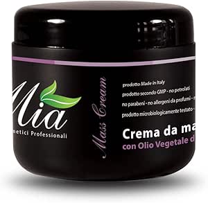 Professional Body Massage Cream 500 ml. Restores elasticity and firmness to the epidermis
