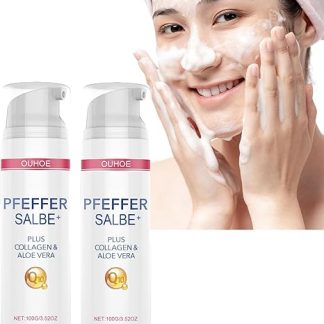 Unguento al pepe Plus, unguento al pepe attivo per abbronzatura, unguento al pepe abbronzante, unguento al pepe attivo, unguento ricco con più collagene e olio di argan, crema rughe del viso, effetto