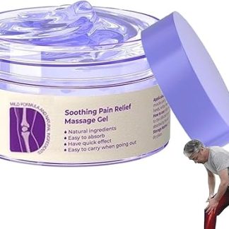 Kresin Joint Pain Gel Purple Gel, Kresin Joint Gel for Joint Activities Throughout The Body, Soothes Knees, Lumbar, Neck, Hands and Feet 100g (1 Piece)
