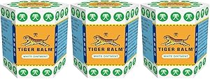 Tiger Balm Ointment White 21g 3 Packs (21g x 3 Pack)