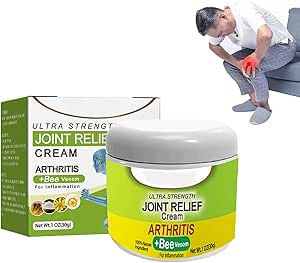 Poison Joint and Bone Therapy Cream for Bones and Joints Therapy with Bee Venom, for Back, Neck, Hands and Feet