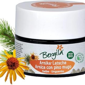 Ointment with Arnica and Mugo Pine ECObio 50 ml - 100% natural organic and controlled raw material - ideal for massages - controlled and certified quality