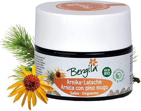Ointment with Arnica and Mugo Pine ECObio 50 ml - 100% natural organic and controlled raw material - ideal for massages - controlled and certified quality