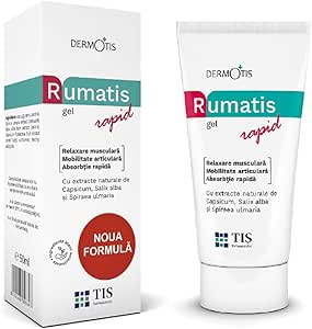 TIS Rumatis Rapido - Gel for Articulazone Massage, Muscles | Effective Action Bruises, Muscle Pain, Tired Legs, Back Pain, Activates Circulations | Thermal Effect, with Capsicum