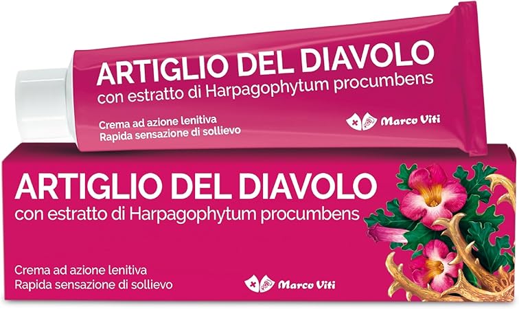 Devil's Claw Cream 100ml - Soothing for Joint and Muscle Pain, Relief Sensation with Devil's Claw Extract, Paraben Free