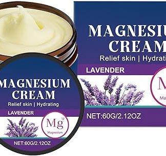 Magnesium Cream - Joint Pain Relief Cream | Muscle Pain Relief Cream | 60g Natural Joint Care Cream | Knee Repair Lotion for Knee