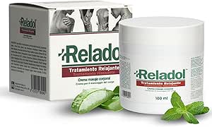 Reladol Warming Cream 100 ml, Muscle Massage Gel that Gives Relief and Wellness to Body Skin with Antalgic Muscle Relaxing Activity, Menthol Perfume