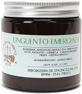 Emergency Ointment | Devil's Claw 20% | Arnica 20% | For Muscle & Joint Pain - Fast Relief | Neck Pain, Ideal for Massage