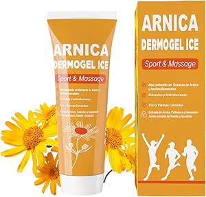ARNICA MONTANA CREAM GEL - For Muscles and Joints - High Content of Arnica Extract, Calendula, Hamamelis - Massage (100 ml)