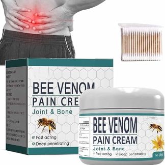 Bee Venom Pain Ointment, Bee Poison Ointment, Bee Venom Ointment, Bee Honey Cream Ointment, Bee Venom Ointment for Joint and Bone Therapy (1pcs)