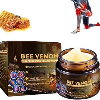 Aetheris Bee Venom & Turmeric Joint Cream, Aetheris Bee Venom, Advanced Bone & Joint Cream, Bee Venom Ointment, Bee Venom Cream for Back Discomfort, Back Discomfort