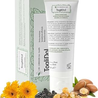 Dr. Corradini TogliDol Anti-Inflammatory Ointment with Arnica Forte Boswellia Symphytum X Muscle Pain and Bruises – 75 ml