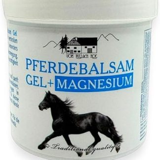 Cream with Magnesium for Relief from Muscle and Joint Discomfort - Horse Balm to Relieve Back Pain - Enriched with Natural Essential Oils, for Therapeutic Massages