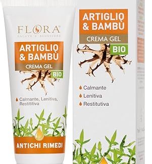FLORA Antichi Remedies Claw & Bamboo Cream Gel, 75 ml BIO-COSMOS - Effective Adjuvant for Joint and Muscle Problems. With Plant Extracts and Essential Oils