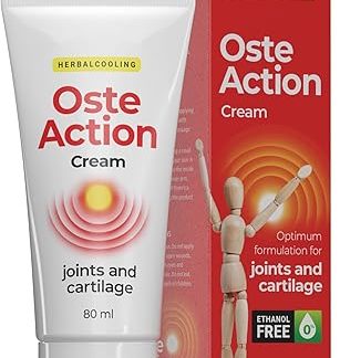 OsteAction Natural Cream for Joint Wellness and Mobility Support, 80 ml