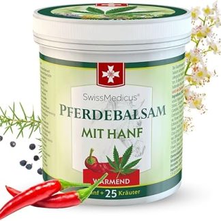 Hemp Hemp Balm - Horse Chestnut Ointment 500ml, A Real Relief for the Musculoskeletal System